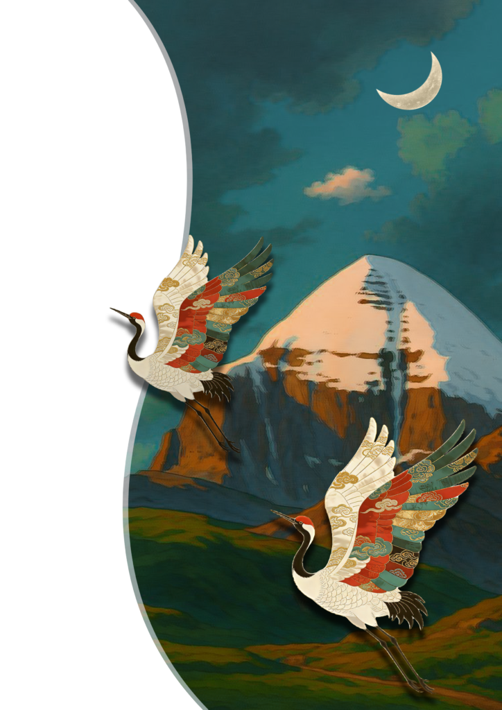swan bird right side